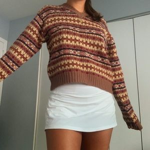 vintage “v-neck” sweater